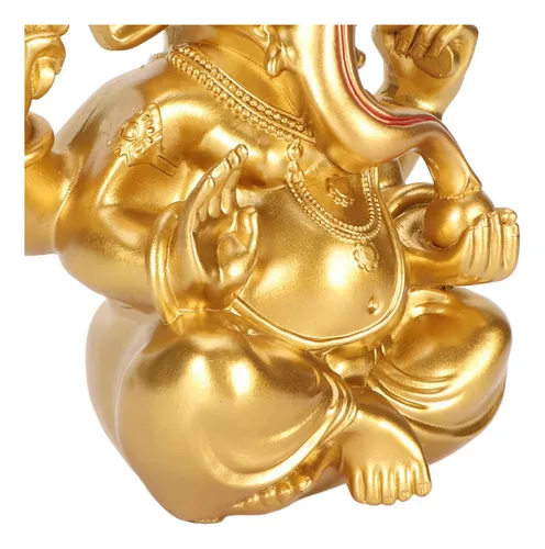Estatua India De Ganesha, Elefante, Escultura De Dios Hindú,