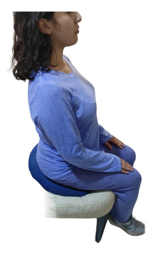 Kit Almohadas Silla De Ruedas Dona Ortopedica Extra Grande Color Azul