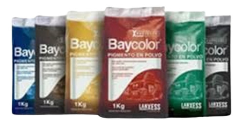 Baycolor Oxido Para Pisos Negro Bolsa 1 Kilo