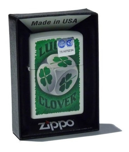 Encendedor Zippo Clover Dice Made In Usa 28667