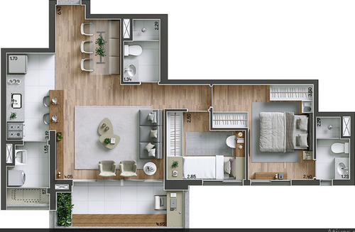 Imagem 27 de 27 de Apartamento Residencial Para Venda, Vila Firmiano Pinto, São Paulo - Ap10030. - Ap10030-inc