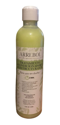 Acondicionador Tratamiento Reestructurante Arrebol Nature
