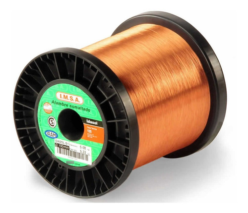 Imagen 1 de 2 de Alambre De Cobre Esmaltado Imsa Diametros 1,20 Mm