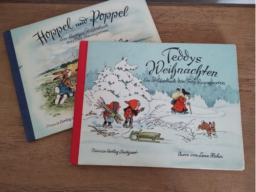 Antiguos Libros Infantiles Alemanes Hoppel Und Roppel