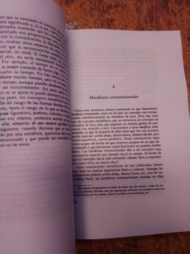 Metáforas De La Vida Cotidiana - George Lakoff