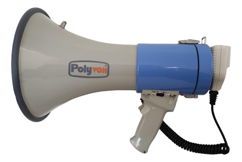 Megafono Recargable De 50w Polyvox Pym-180 Au