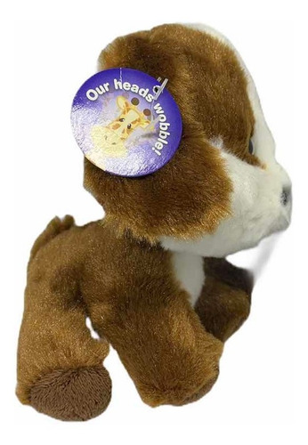 Peluche Aurora Perrito Café Wobbly Bobblees 15cm