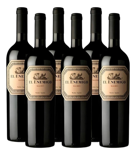 El Enemigo Malbec 2022 Catena Zapata 750ml Caja X 6 Un.