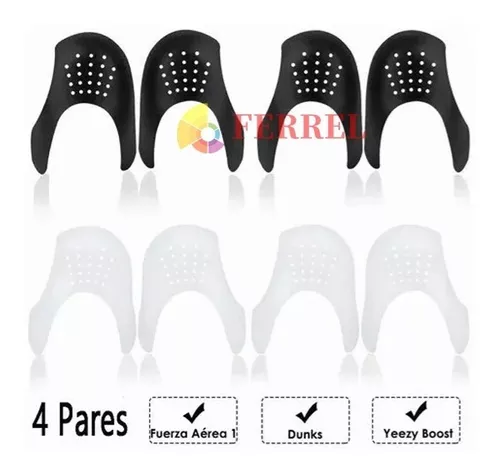 4 Pares Shoe Shield, Protector Zapatillas, Protector Zapatillas  Antiarrugas, Diseño Más Grueso para Mayor Comodidad, Protector Zapatillas  Deportivas, Crease Protector para Proteger los Zapatos(35-42) : :  Moda