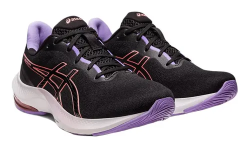 Asics nimbus best sale 14 mujer Negro