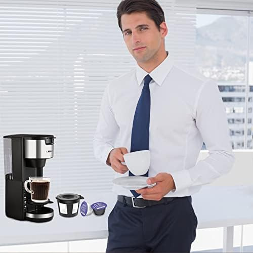 Cafetera 2 En 1 De Una Sola Porción, Cafetera De Una Taza Pa