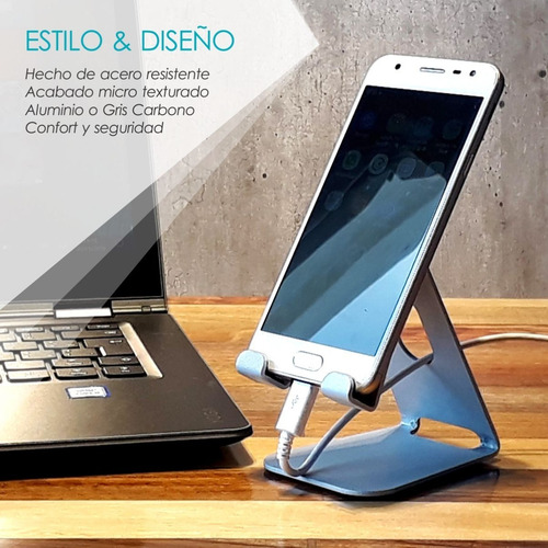 Soporte Apoyo Celular Bam B4 Escritorio Home Office Premium
