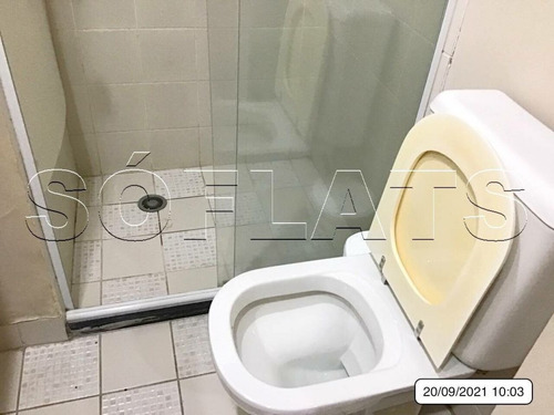 Imagem 8 de 15 de Flat Transamérica No Itaim Bibi Para Morar Ou Investir - Sf35660