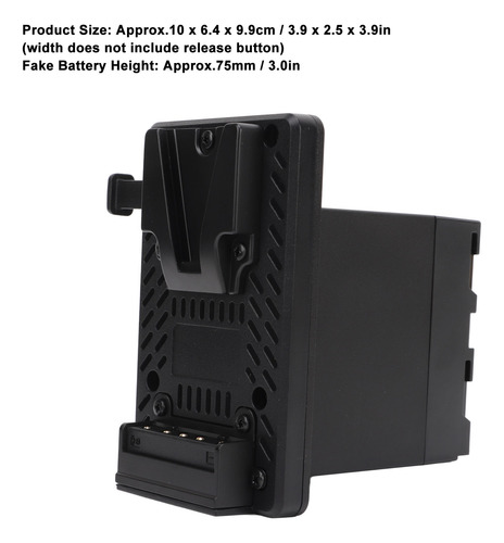 Adaptador De Batería V Mount A Np F F970 F960 Para Decodific