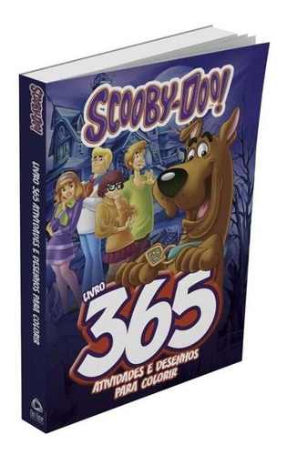 Scooby-doo Livro 365 Atividades E Desenhos Para Colorir