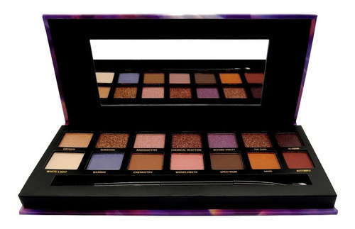 Sombras W7 Violet Lights - G A Color De La Sombra Multicolor