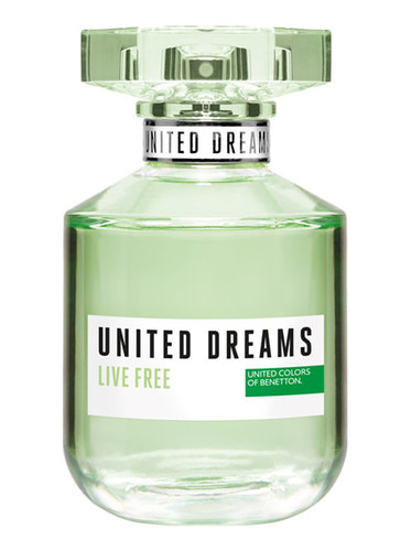 Perfume Mujer Benetton United Dreams Live Free Edt 80 Ml