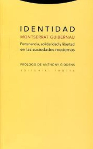 Identidad  - Montserrat Guibernau