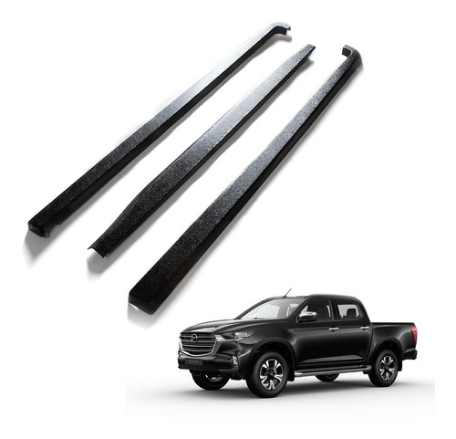 Cubre Baranda Riel Mazda Bt50 2022 Plastico Abs 