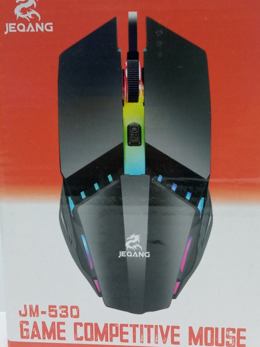 Mouse Jm-530 4d Usb Estilo Gamer Diseño Ergonomico Otiesca