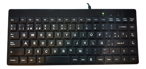 Letras Adhesivas Para Teclado De Computadora Pc Y Laptop 