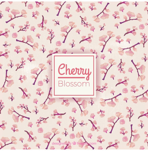 Pack Fondos Vectorizados Cherry Blossoms Flores Cerezo .ai