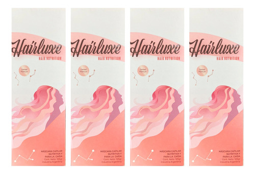 Hairluxe -máscara Capilar Nutritiva - 4x3 Marca Oficial