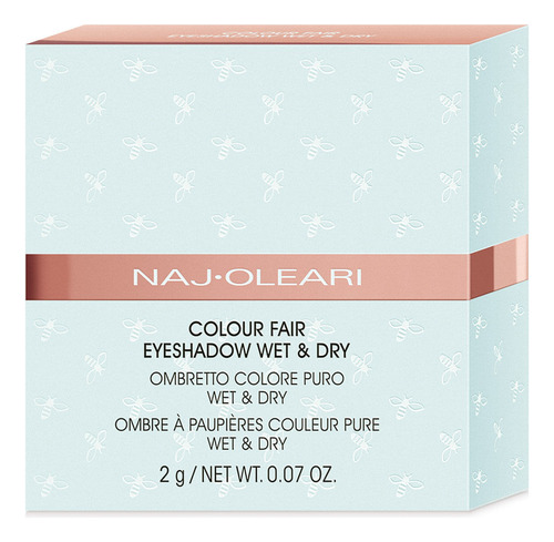 Naj Oleari Colour Fair Eyeshadow Wet & Dry 12 Mauve Brown