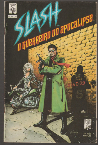 Revista Slash O Guerreiro Do Apocalípse Editora Abril 1989