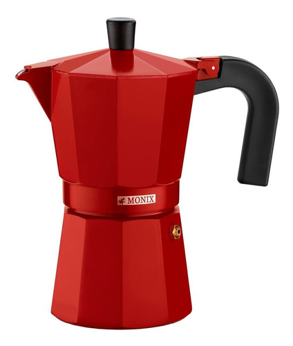 Cafetera Monix Vitro 9 Tazas manual fresa italiana