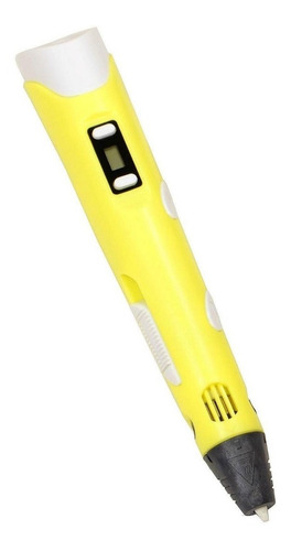 Lápiz Impresora 3d Modelado Plastico Lcd Amarillo