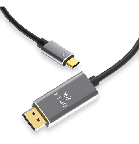 Cable Thunderbolt 3 Usb-c A Displayport Dp1.4 8k 4k 2mt