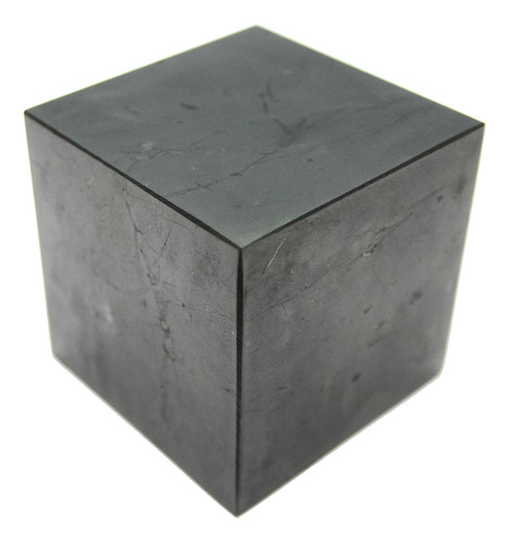 Karelian Heritage Autentico Cubo De Piedra De Shungita Pulid