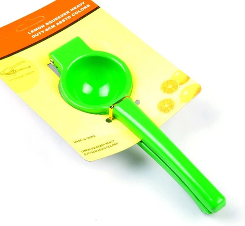 Exprimidor Manual De Metal Acero Inoxidable Jugo Limon Fruta