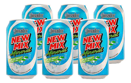 Pack De 6 New Mix Mineral Limon 350ml