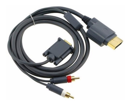 Imagen 4 de 6 de Cable Convertidor Convertir Hd Av Vga Video Audio