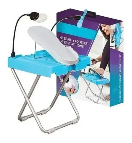 Soporte Base Pedicure Estacion Tratamiento Profesional Pies