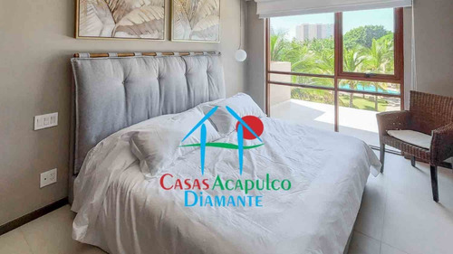 Imagen 18 de 30 de Cad La Isla Fiji S3. De Playa. Terraza Con Vista A Las Áreas Comunes