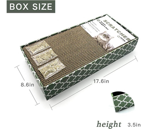 Almohadillas De Rascar De Carton Cat Scratcher Scratch Lo...