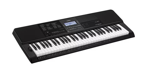Imagen 3 de 4 de Teclado musical Casio Standard CT-X800 61 teclas negro 9.5V