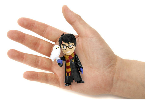 Boneco - Harry Potter C/ Coruja Edwiges - 2,5 - Metalfigs J