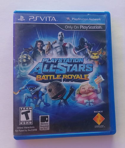 Playstation All Stars Battle Royale Psvita Original