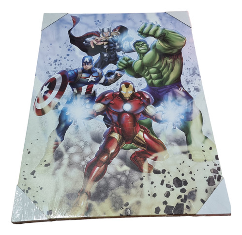 Canvas Decorativo Marvel 57x77cm Vengadores 