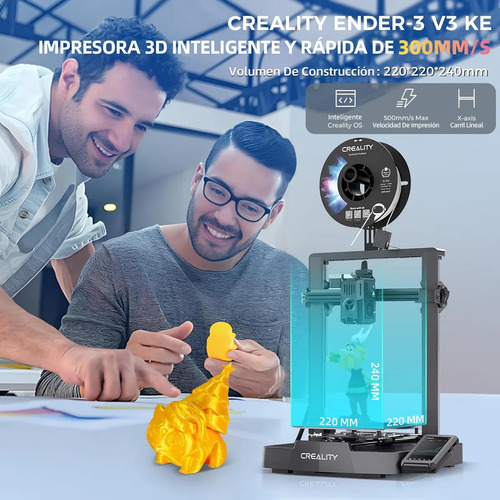 Impresora 3d Creality Ender-3 V3 Ke Con Auto-level,300°c Max