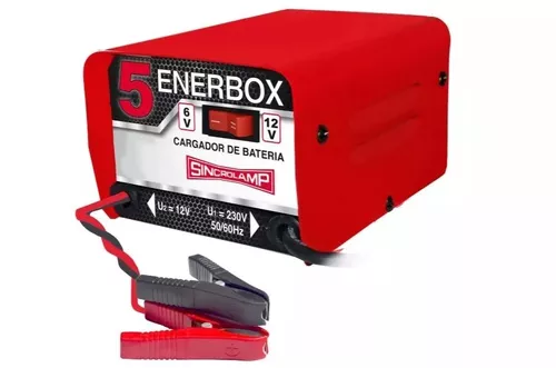 damnificados una vez Molesto Cargador De Baterias Sincrolamp Enerbox 5 - 3 Amp/hora