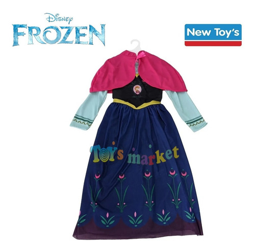 Imagen 3 de 10 de Disfraz Frozen Con Luz Princesa Anna O Elsa Disney New Toys
