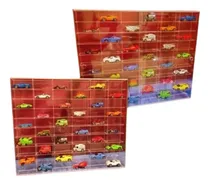 Comprar Exhibidor De Carritos Hotwheels 60 Espacios En Acrílico 2 Pz