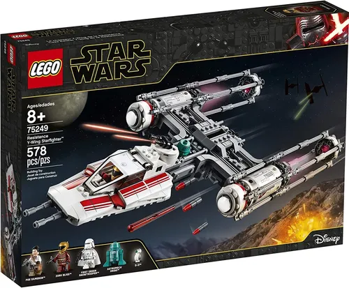 Lego Star Wars: El Ascenso De Skywalker, Nave Y-wing, 578pzs
