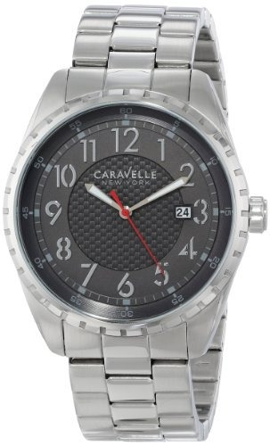 Reloj Bulova Para Hombre 43b134 Caravelle Tablero Color