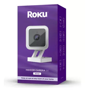 Camera Roku Smart Home Sensor Presença Noturna + Cartão 64gb